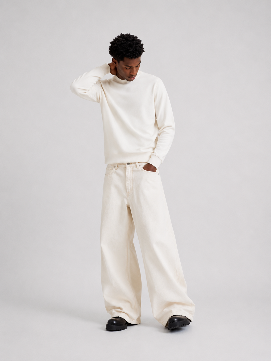 CREAM DENIM