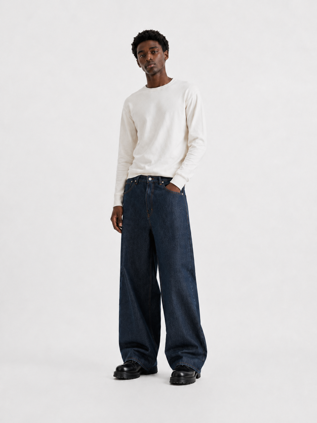 SELVEDGE DENIM [NAVY]