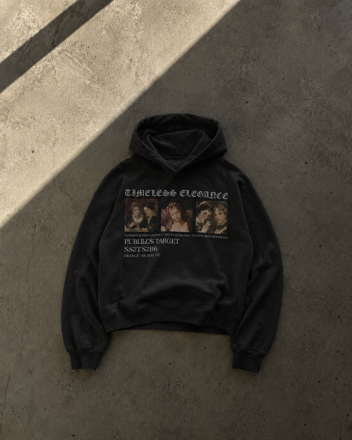 SCRIPTIURES HOODIE [NOIR]